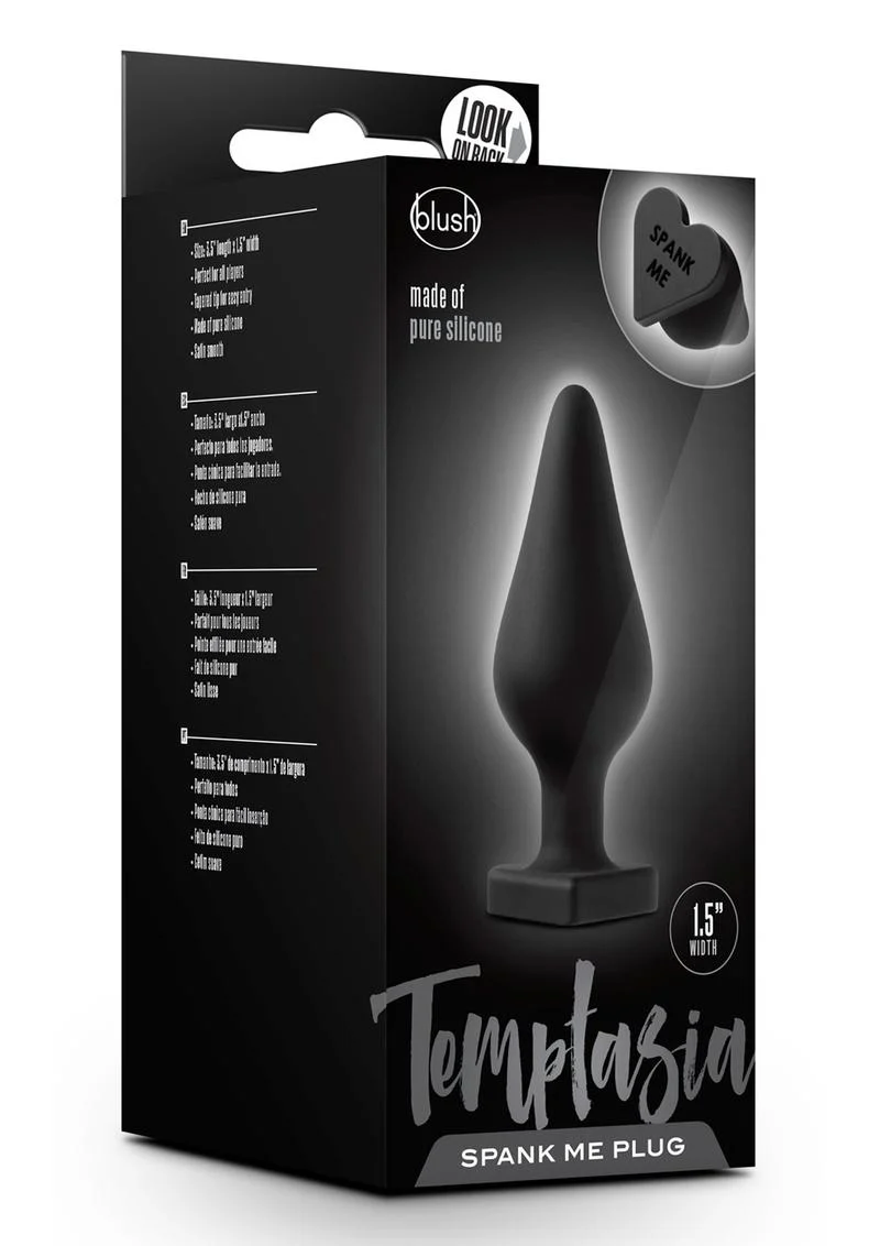 Temptasia Spank Me Silicone Butt Plug - Image 3