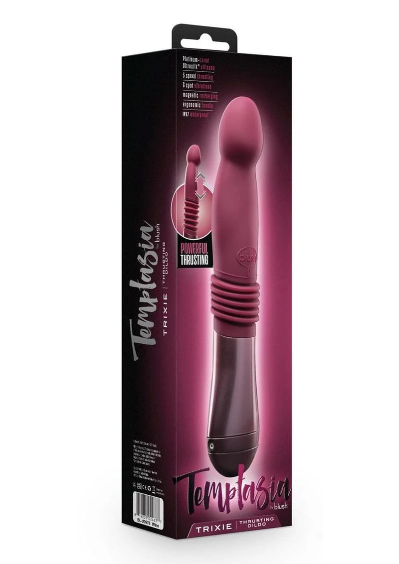 Temptasia Trixie Rechargeable Thrusting Dildo - Image 4