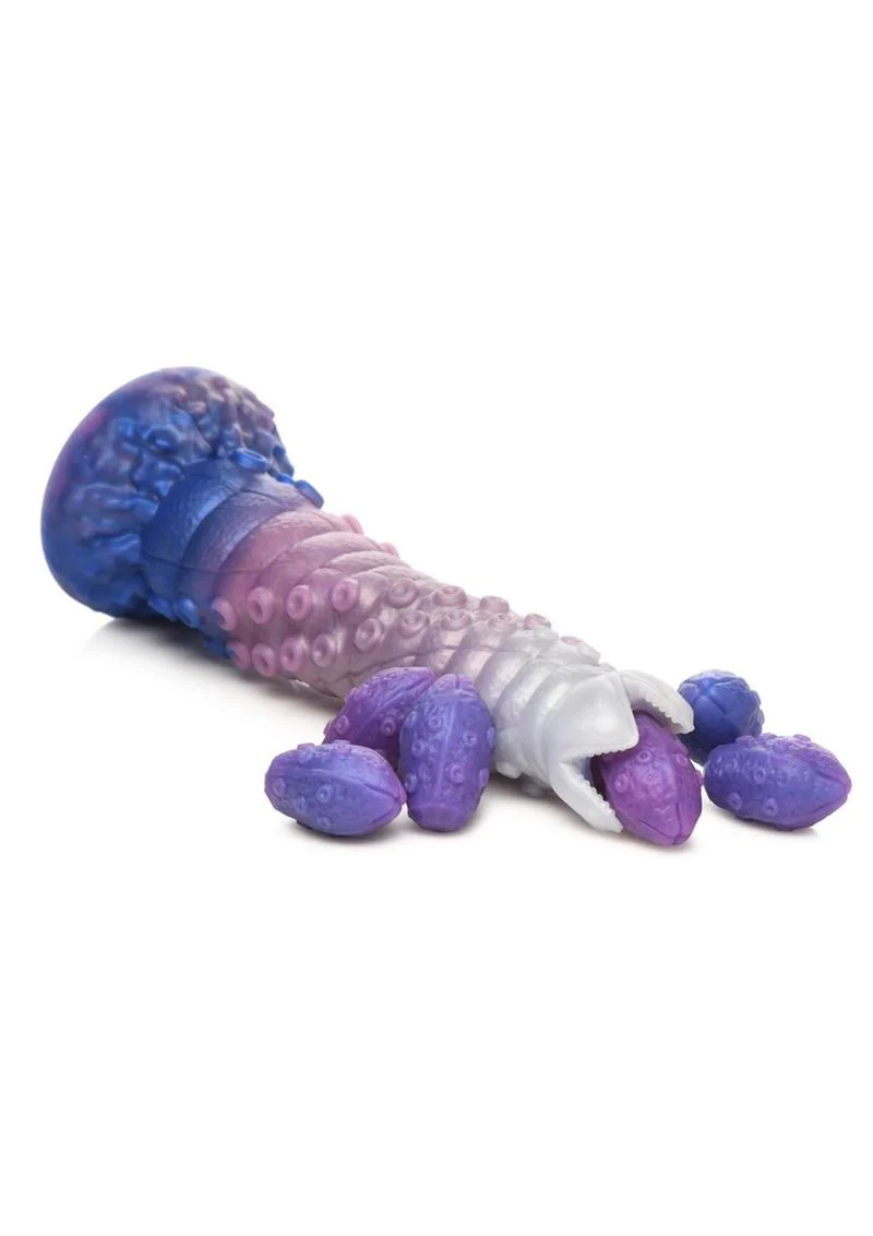 Tenta Queen Ovipositor Silicone Dildo With Eggs - Image 2