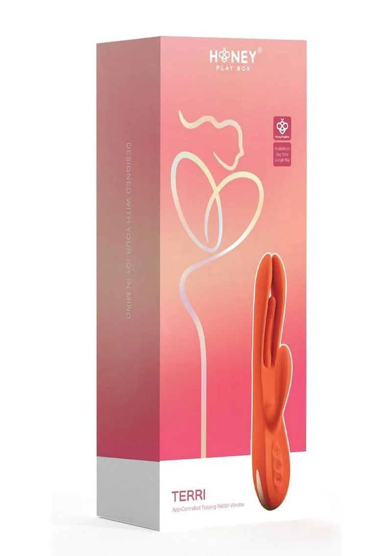 Terri App-Controlled Tapping Rabbit Vibrator - Image 4