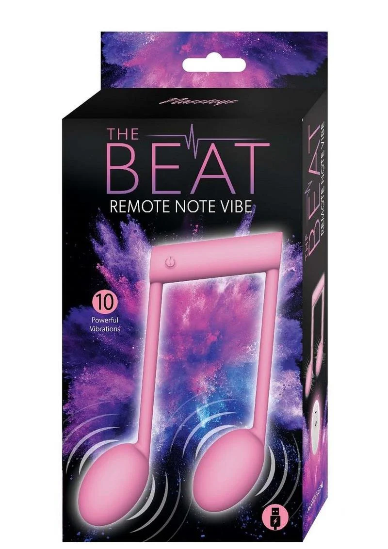 The Beat Remote Note Rechargeable Silicone Vibe - Image 6