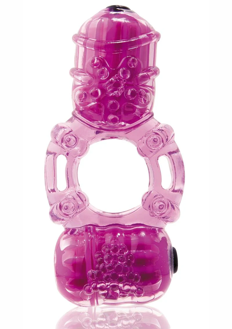 The Big O2 Double Vibrating Pleasure Ring - Image 4