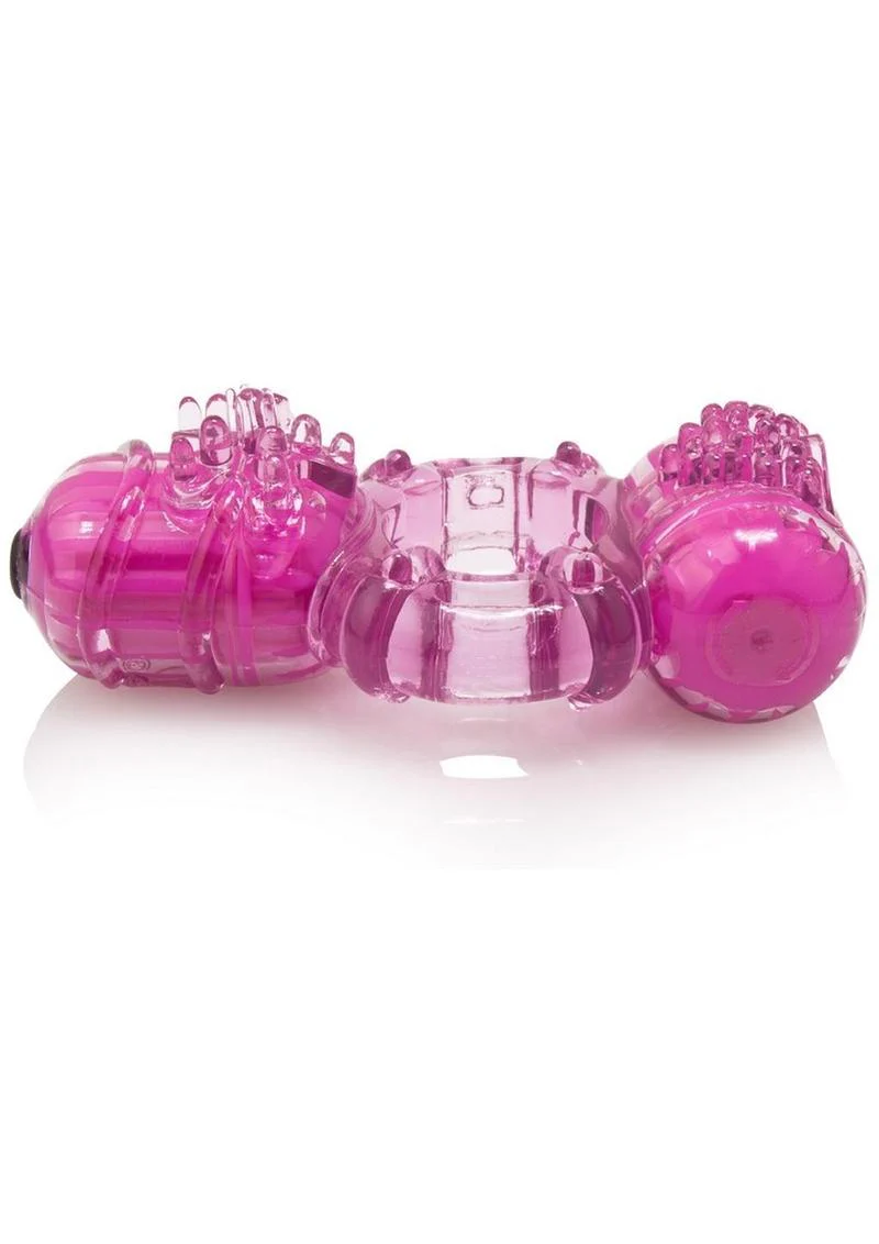 The Big O2 Double Vibrating Pleasure Ring - Image 5