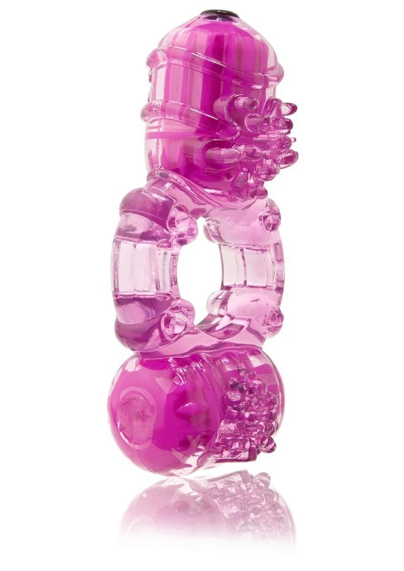 The Big O2 Double Vibrating Pleasure Ring - Image 6