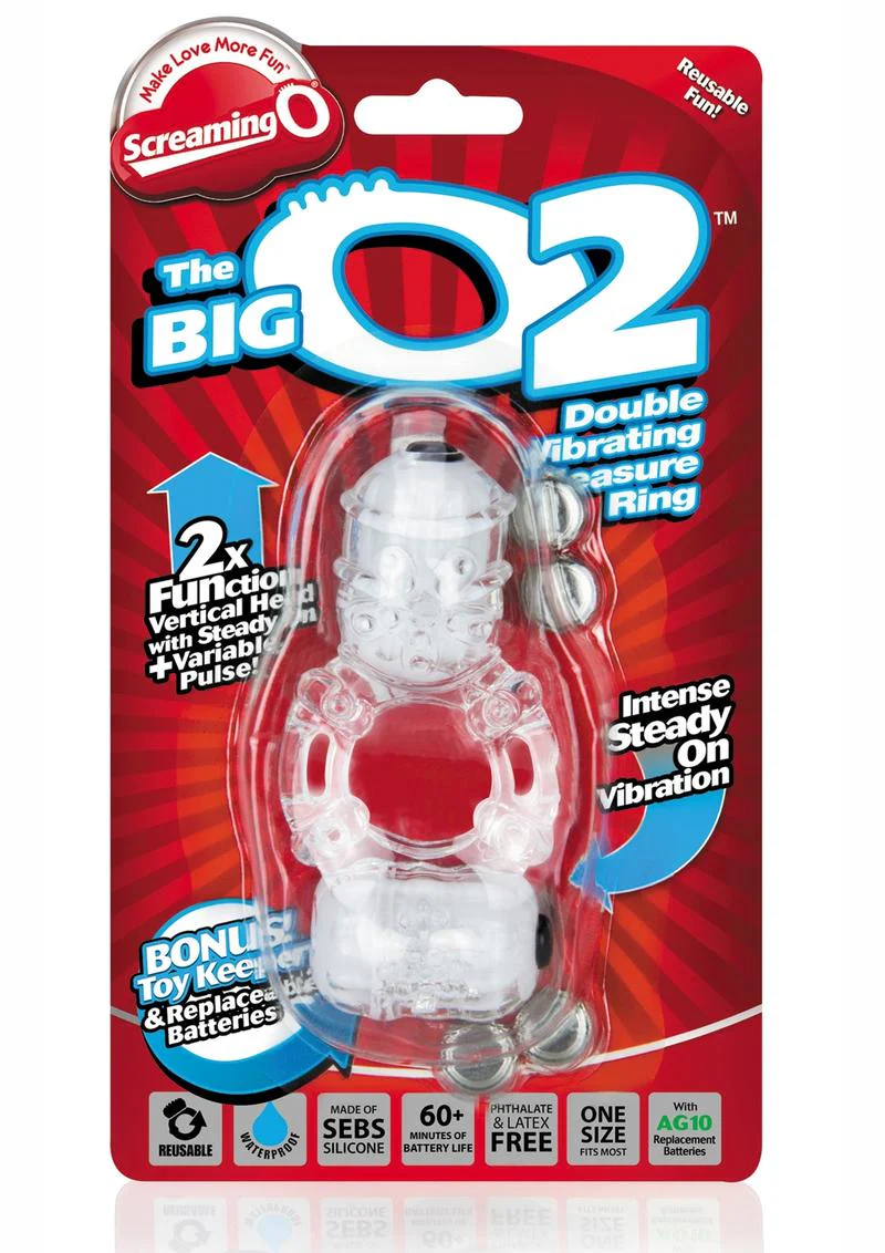 The Big O2 Double Vibrating Pleasure Ring - Image 7