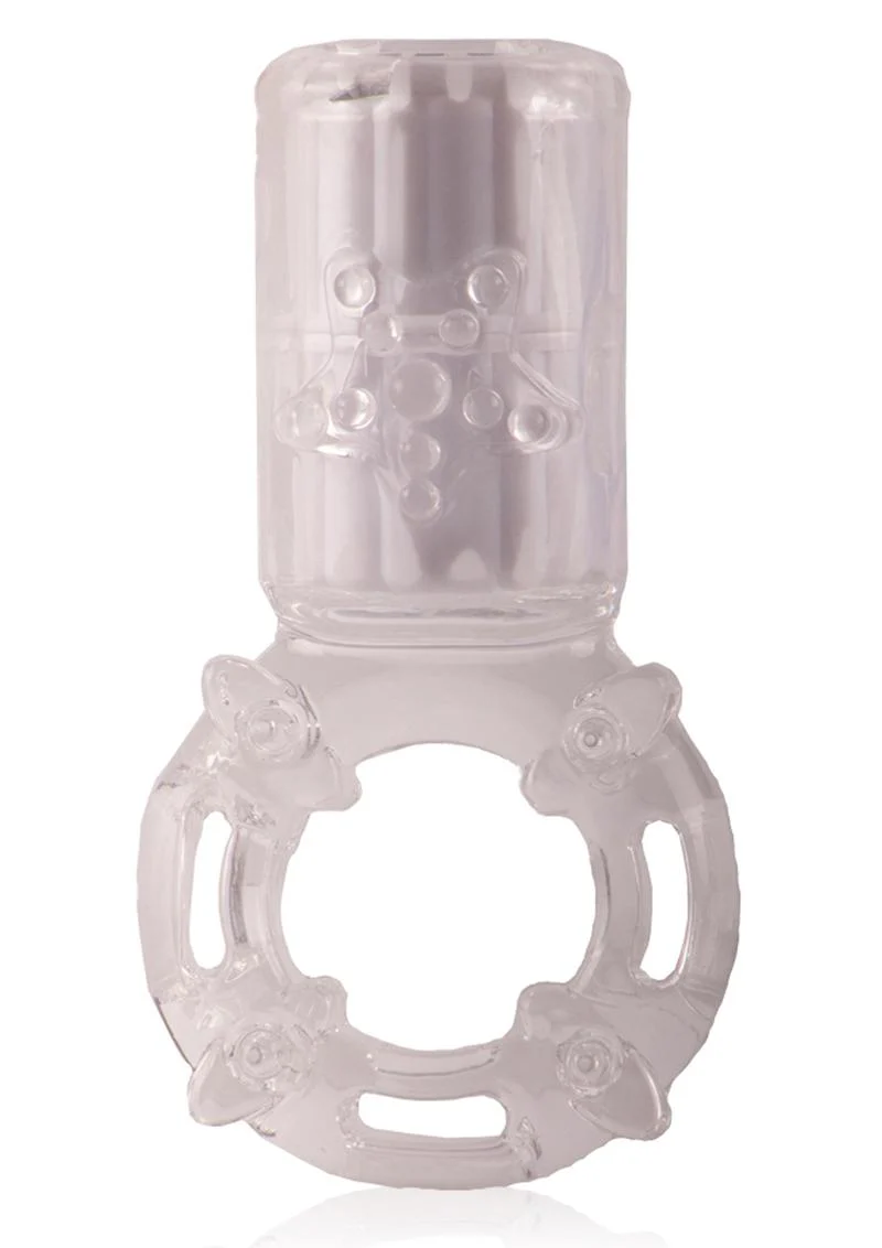 The BIG OMG Vibrating And USB Rechargeable Waterproof Ring - Image 4