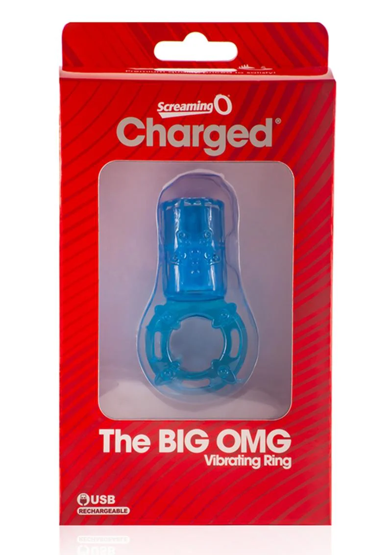 The BIG OMG Vibrating And USB Rechargeable Waterproof Ring - Image 7