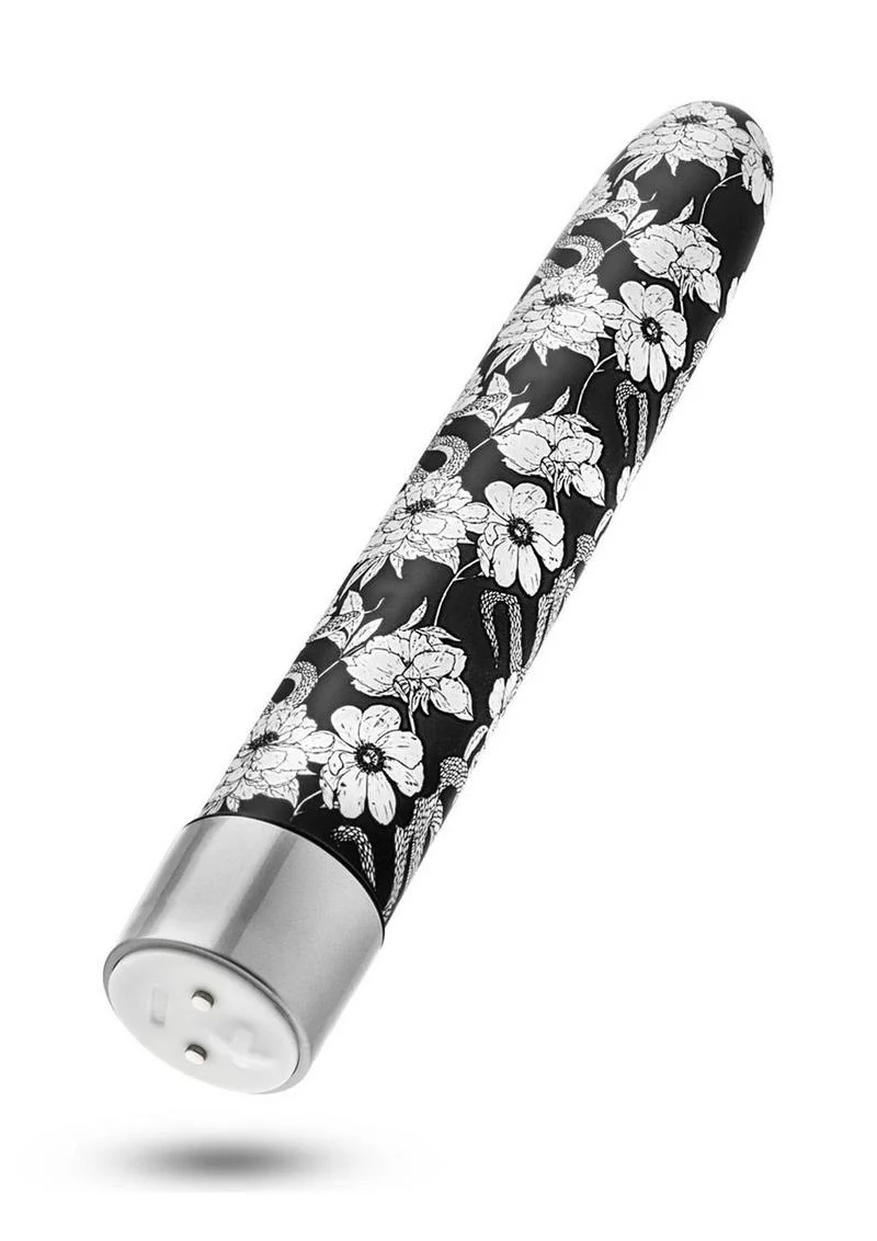 The Collection Eden Slimline Vibrator Elegant Floral Design Waterproof - Image 3