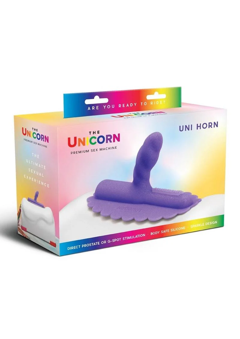 The Cowgirl Unicorn Uni Horn Silicone Pleasure Attachment - Image 4
