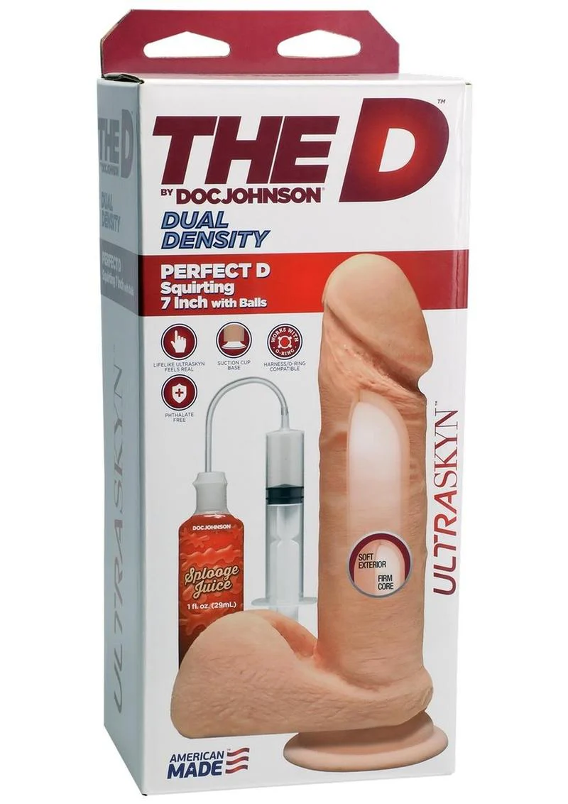 The D Perfect D Ultraskyn Squirting Dildo - Image 4