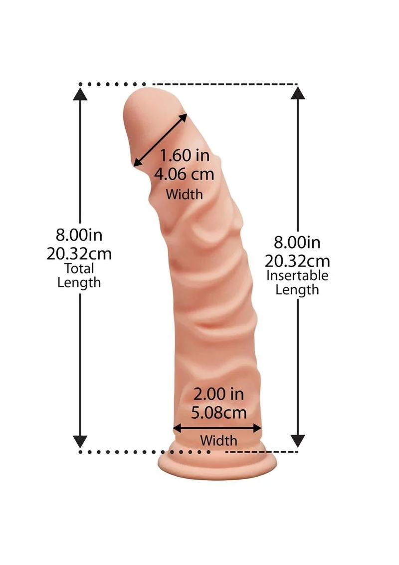 The D Ragin' D 10 Inch Dildo Dual Density Ultraskyn - Image 6