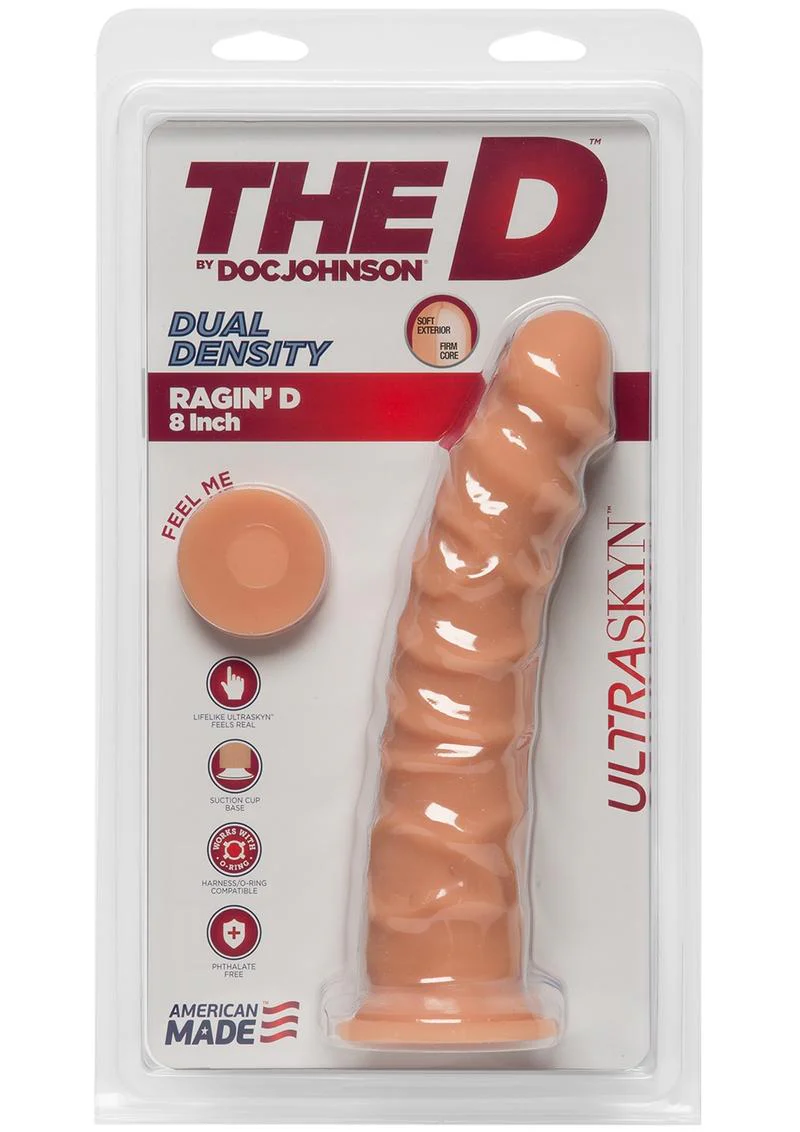 The D Ragin' D 10 Inch Dildo Dual Density Ultraskyn - Image 9