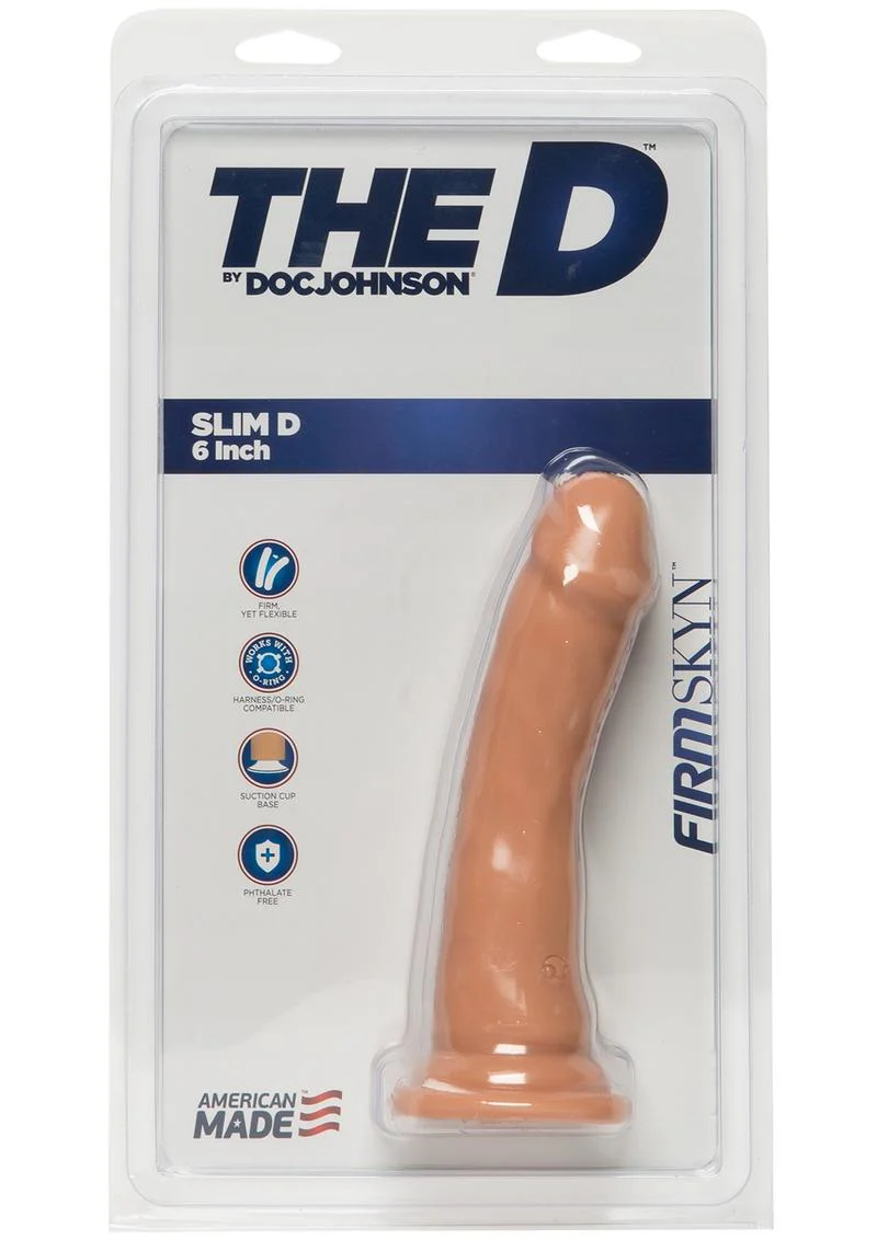 The D Slim D FirmSkyn Dildo - Image 2