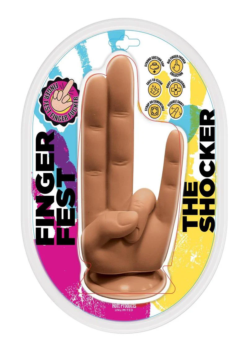 The Finger Fest The Shocker Silicone Dildo - Image 2
