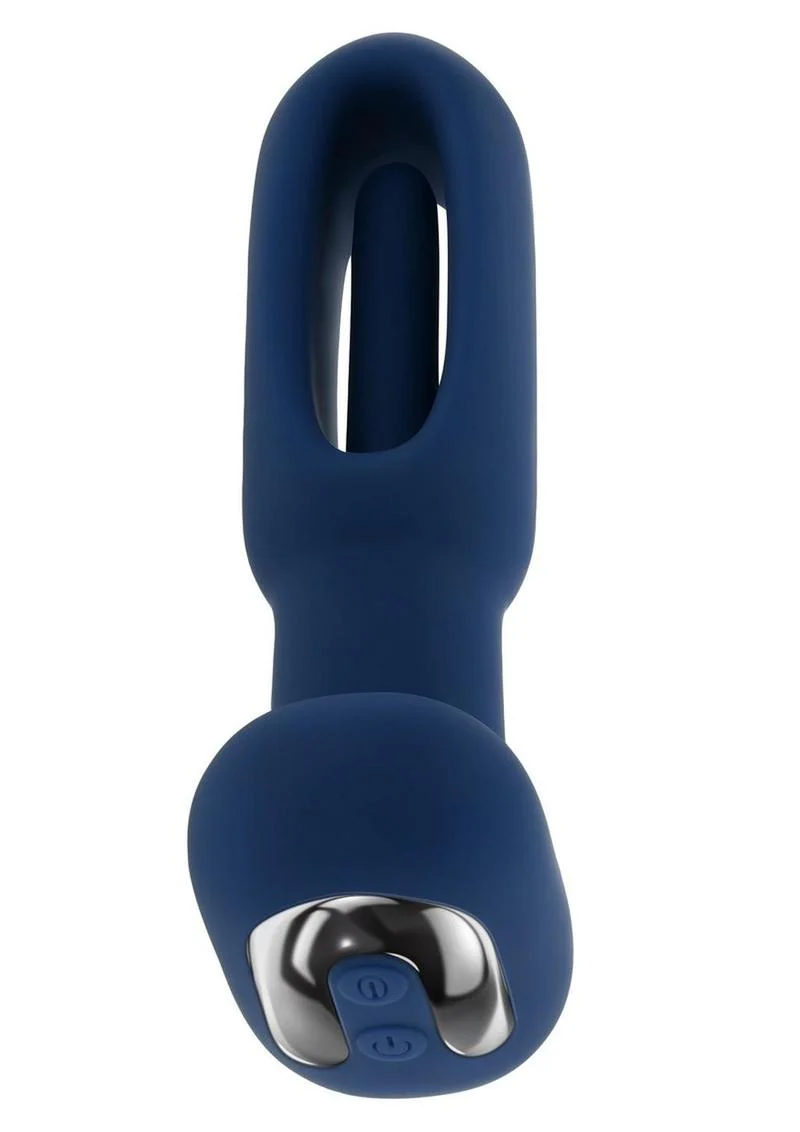 The Flapper Silicone Anal Plug - 10 Speeds Remote - Image 2