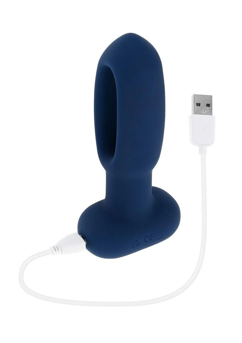 The Flapper Silicone Anal Plug - 10 Speeds Remote - Image 3