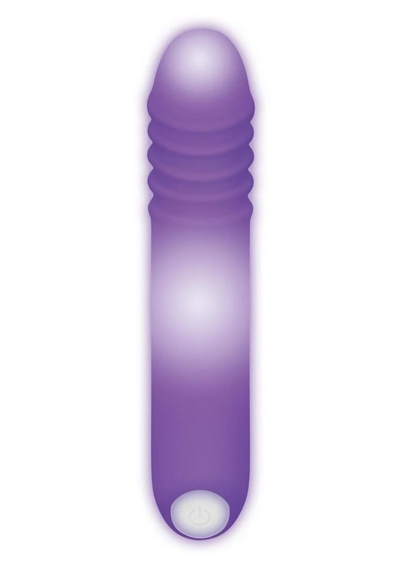 The G Rave Silicone Rechargeable G-Spot Light-Up Vibrator - Image 4