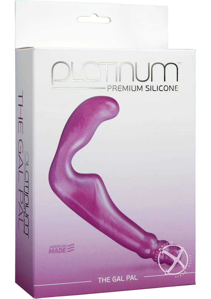 The Gal Pal Strapless Strap-On Premium Silicone G-Spot Dildo - Image 2