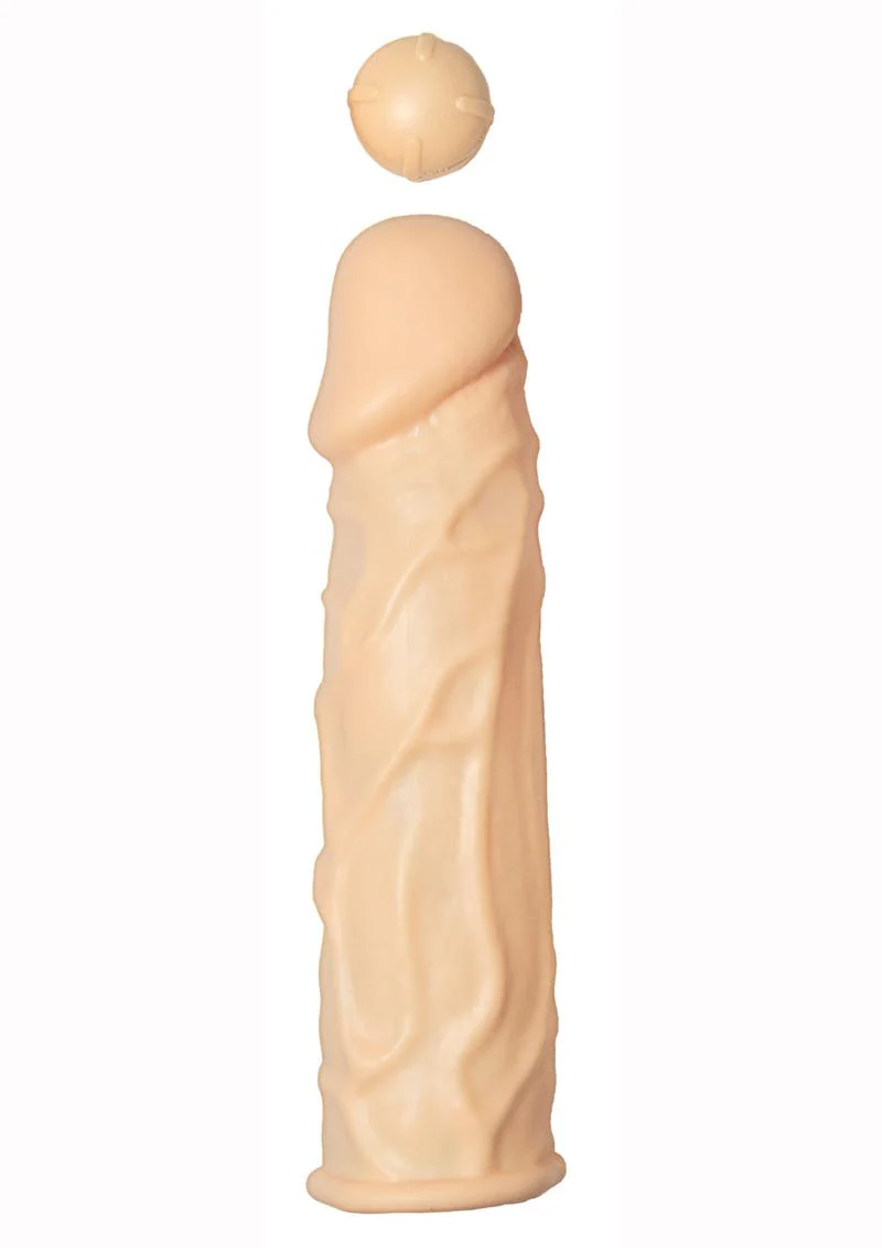 The Great Extender 1st Silicone Vibrating Sleeve - Image 4