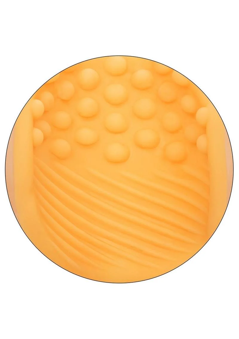 The Gripper Dual Grip Masturbator Beaded And Rippled Spiral Texture - Image 2