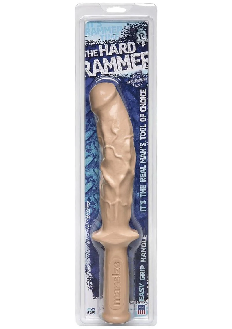 The Hard Rammer Dildo Mansize with Easy Grip Handle - Image 2