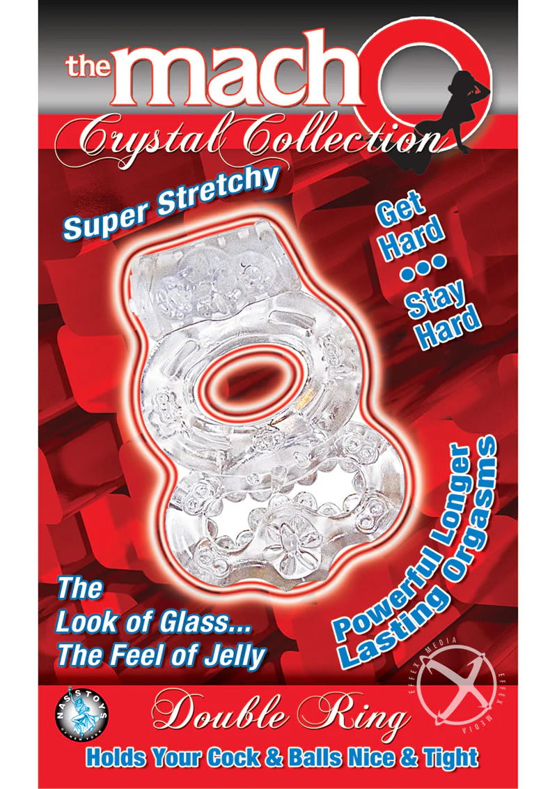 The Macho Crystal Collection Double Ring - Image 2
