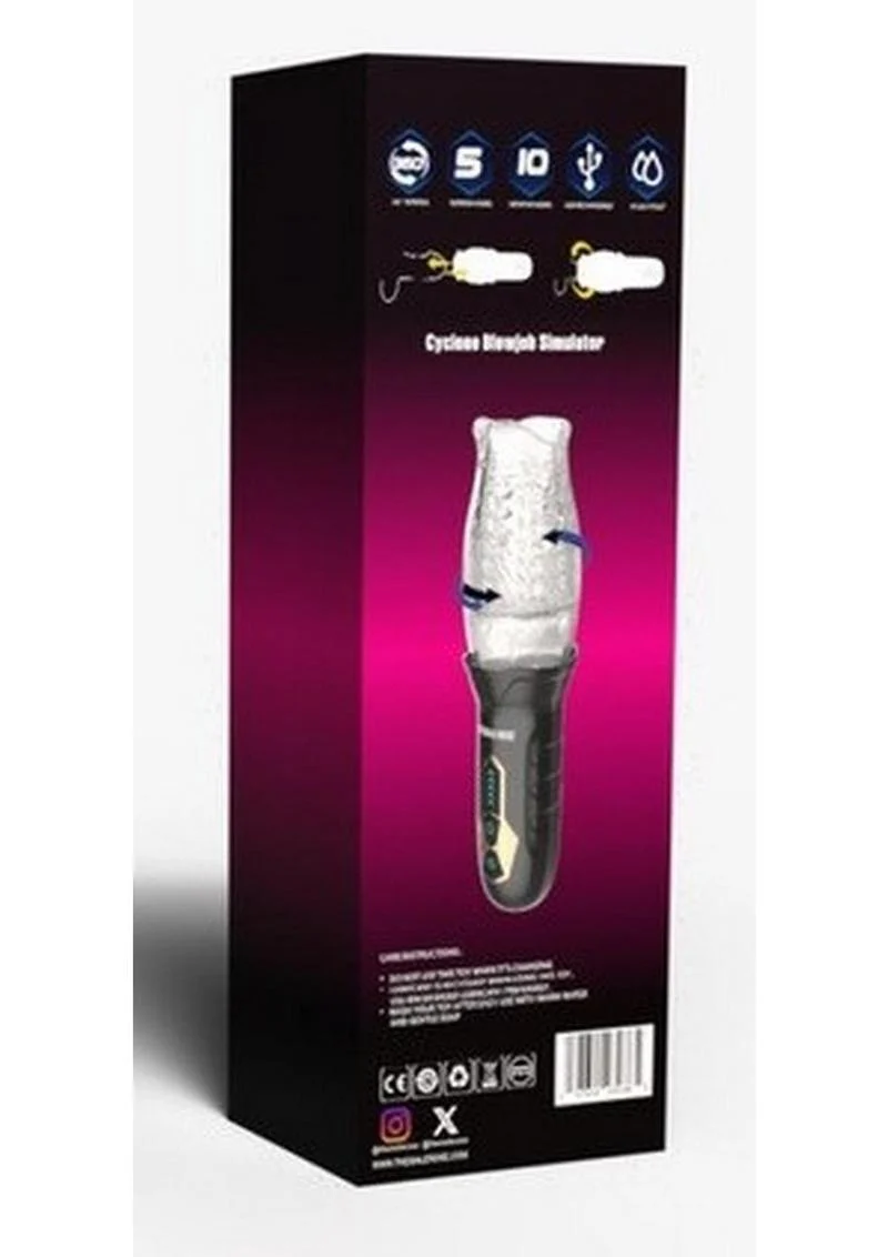 The Male Rose Gawk Gawk 3000 Rechargeable Rotating Masturbator - Image 3