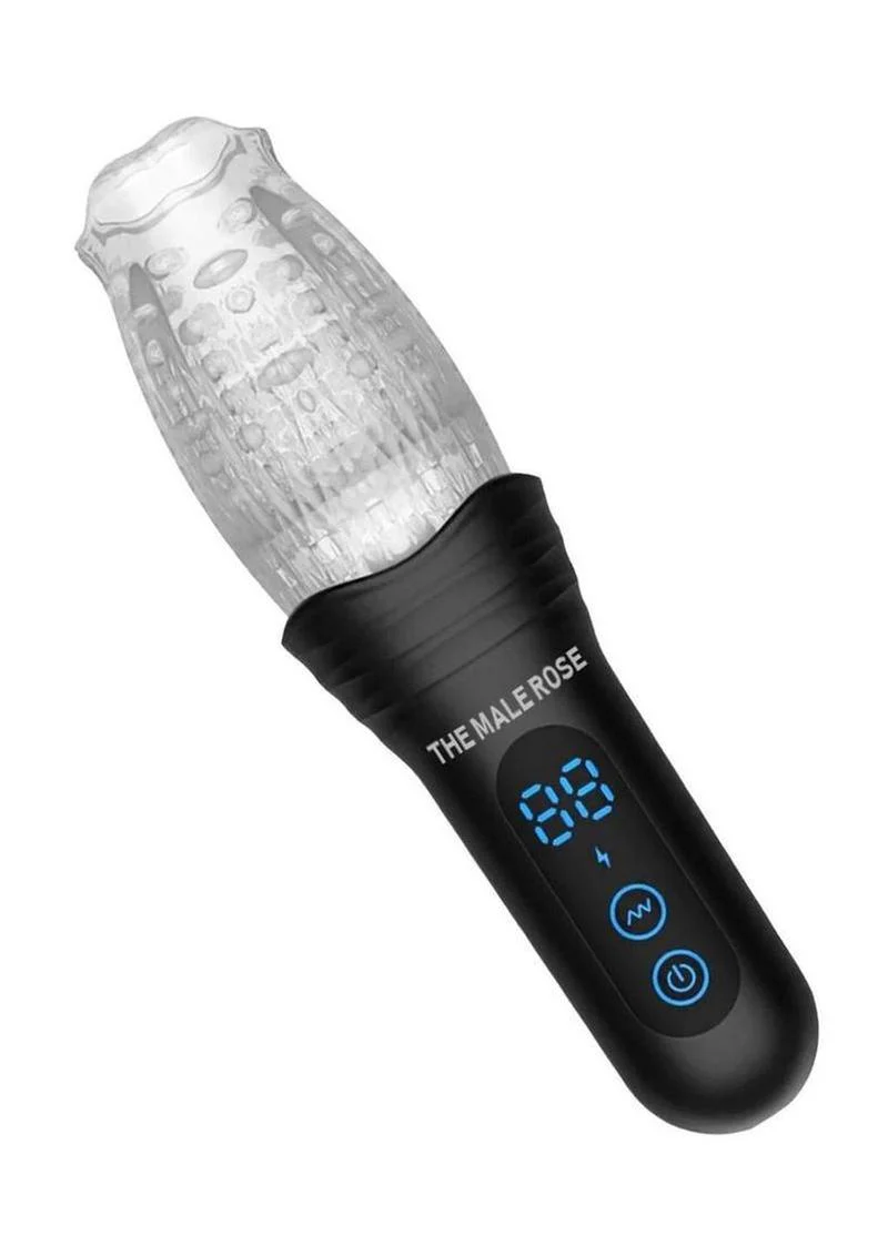 The Male Rose Pro Rechargeable Thrusting Rotating Masturbator - Image 3