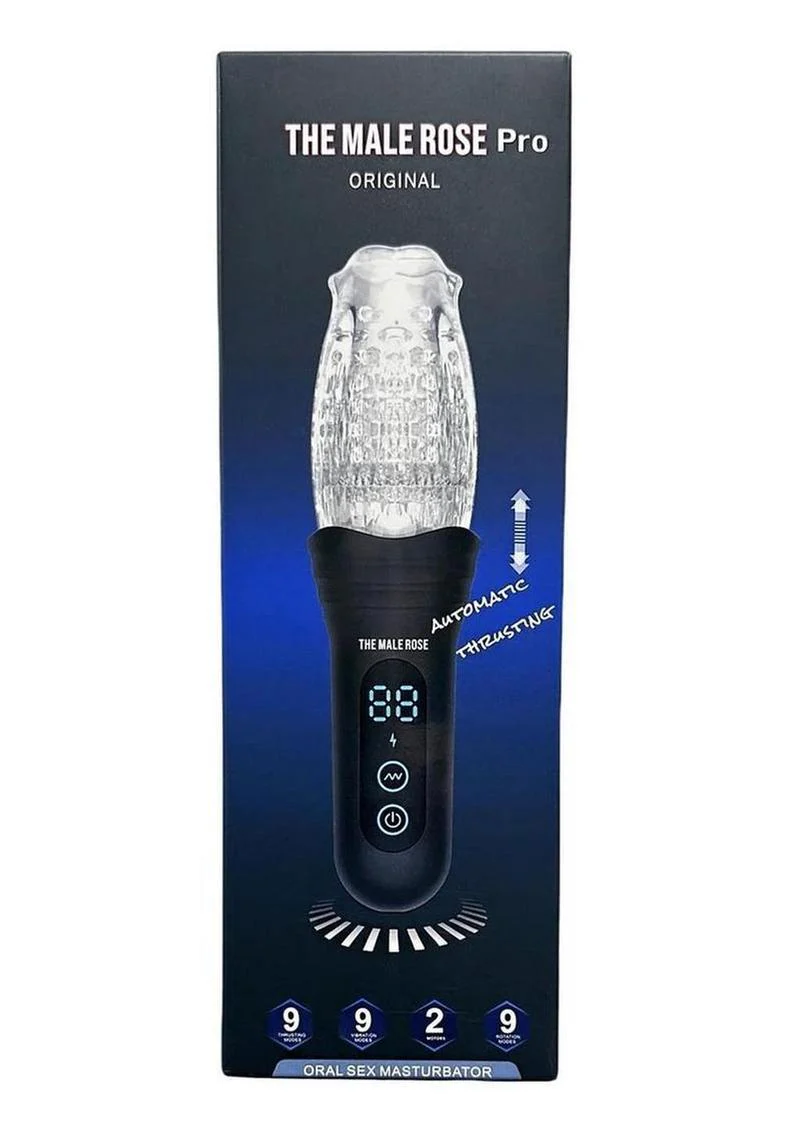 The Male Rose Pro Rechargeable Thrusting Rotating Masturbator - Image 4