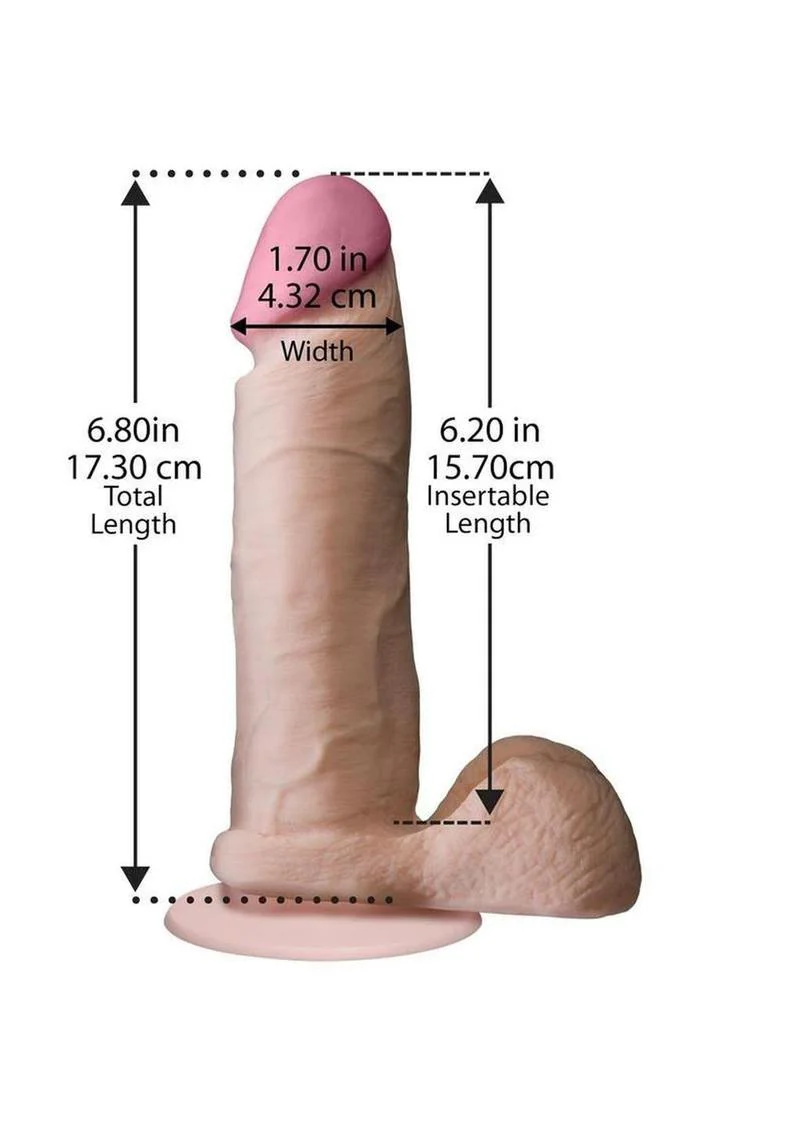 The Realistic Cock Ultraskyn Dildo - Image 6