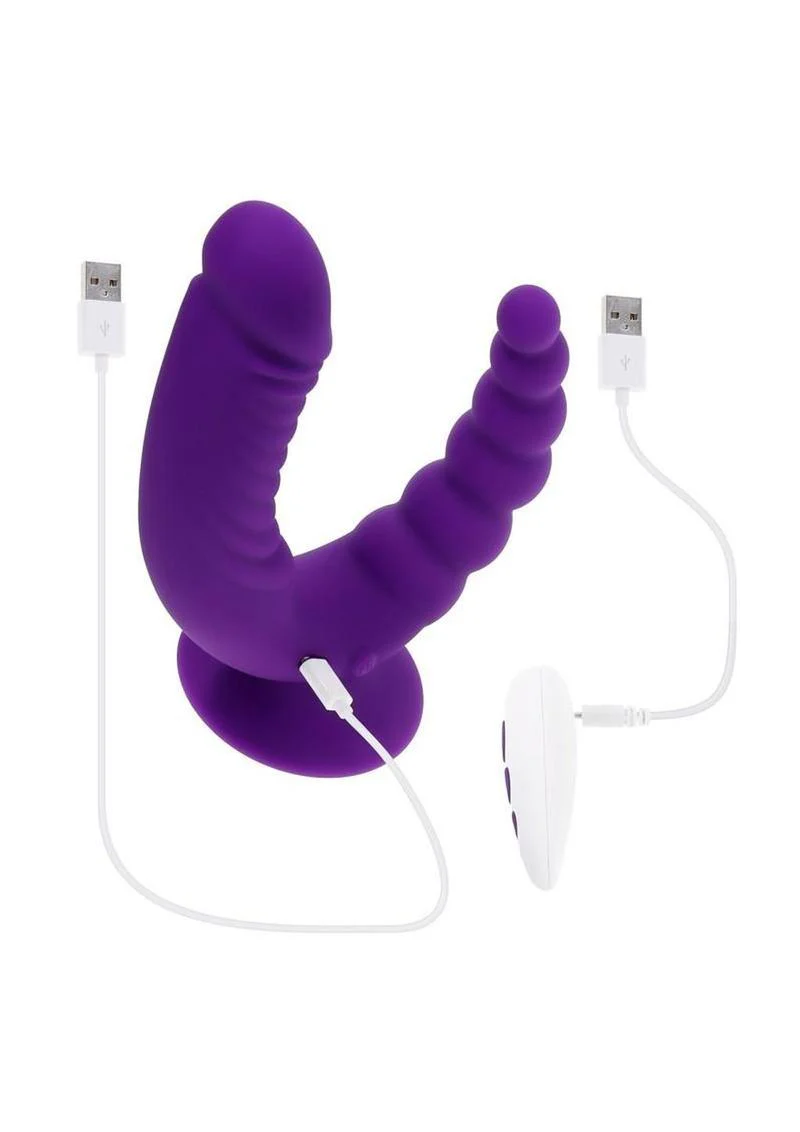 The Rider Rechargeable Double-End Vibrator - Image 3