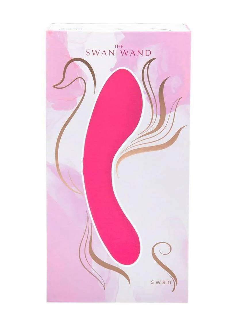 The Swan Wand Silicone Rechargeable Vibrator - Image 2