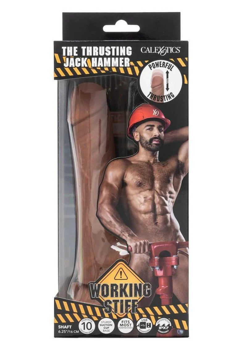The Thrusting Jack Hammer Vibrating Dildo - Image 4