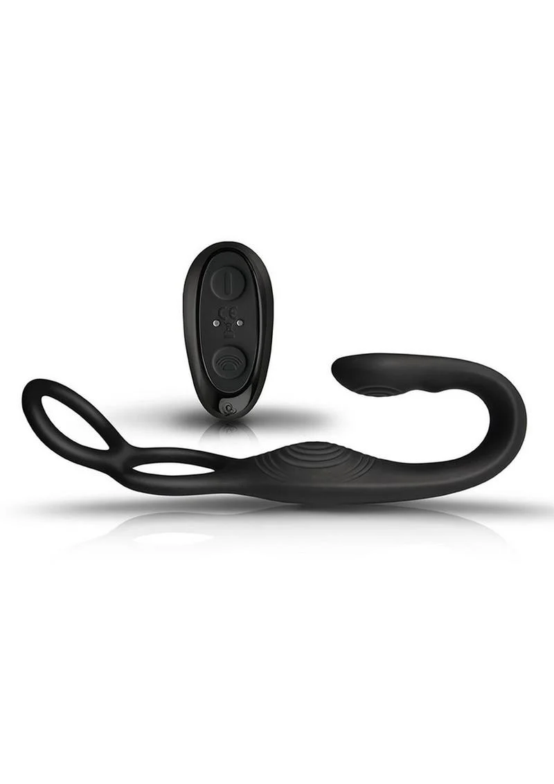 The Vibe Silicone Rechargeable Anal Stimulator with Remote Control - Image 2
