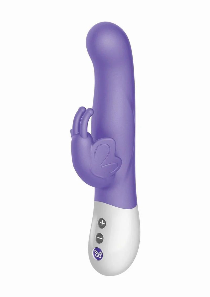 The Vibrating Dual Stim Butterfly Rechargeable Rabbit Vibrator - Image 2