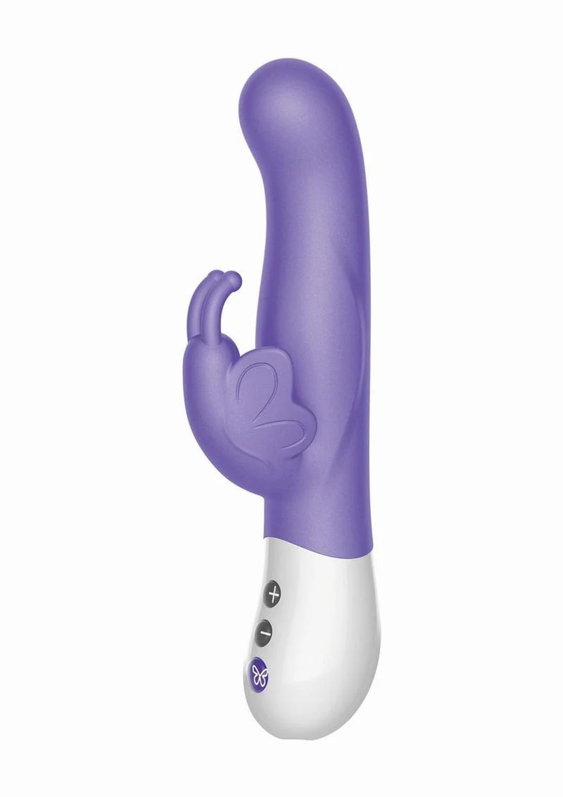 The Vibrating Dual Stim Butterfly Rechargeable Rabbit Vibrator - Image 3