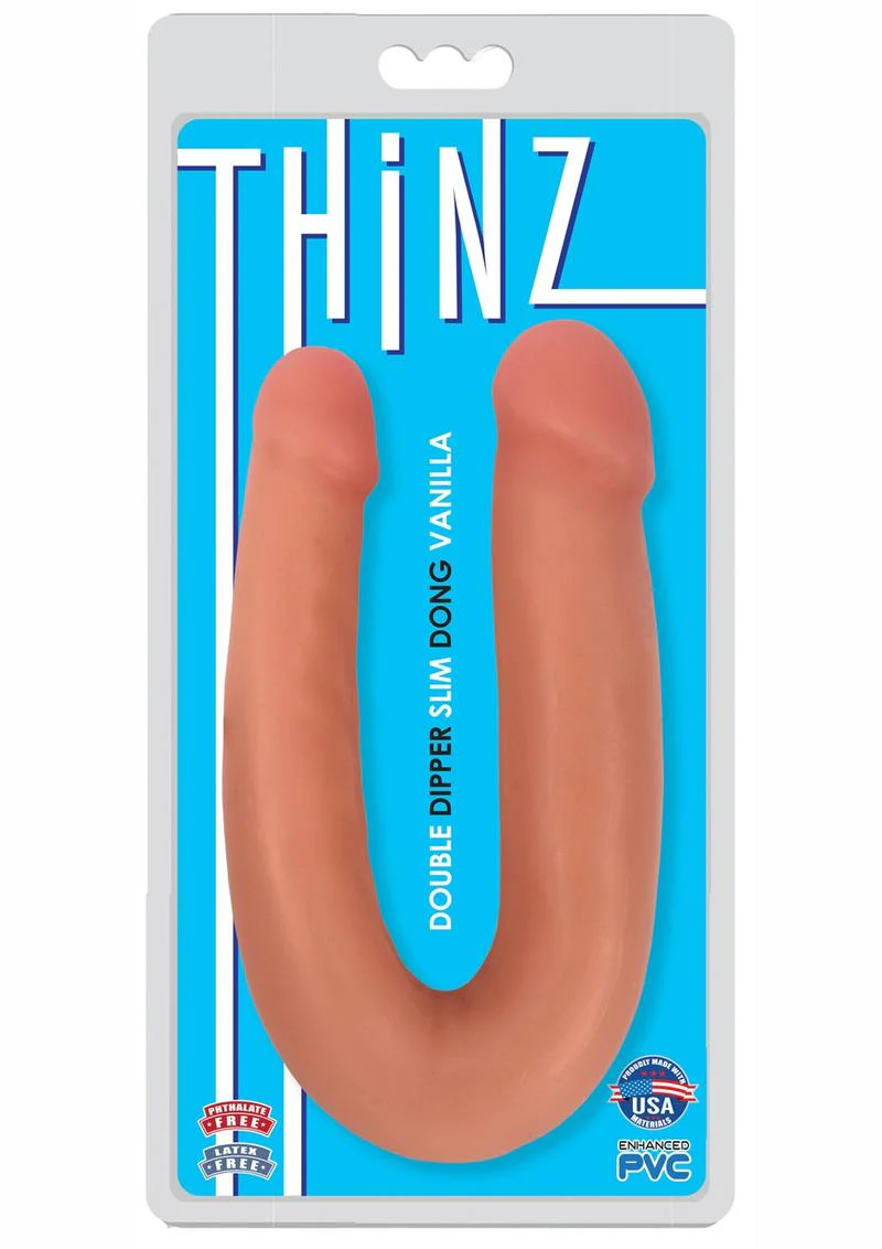 Thinz Double Dipper Slim Dong Midnight Dildo - Image 5