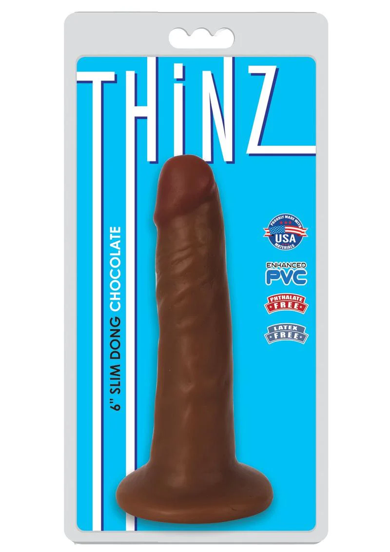 ThinZ Slim Dong Phthalate-Free PVC With Suction-Cup Base - Image 10