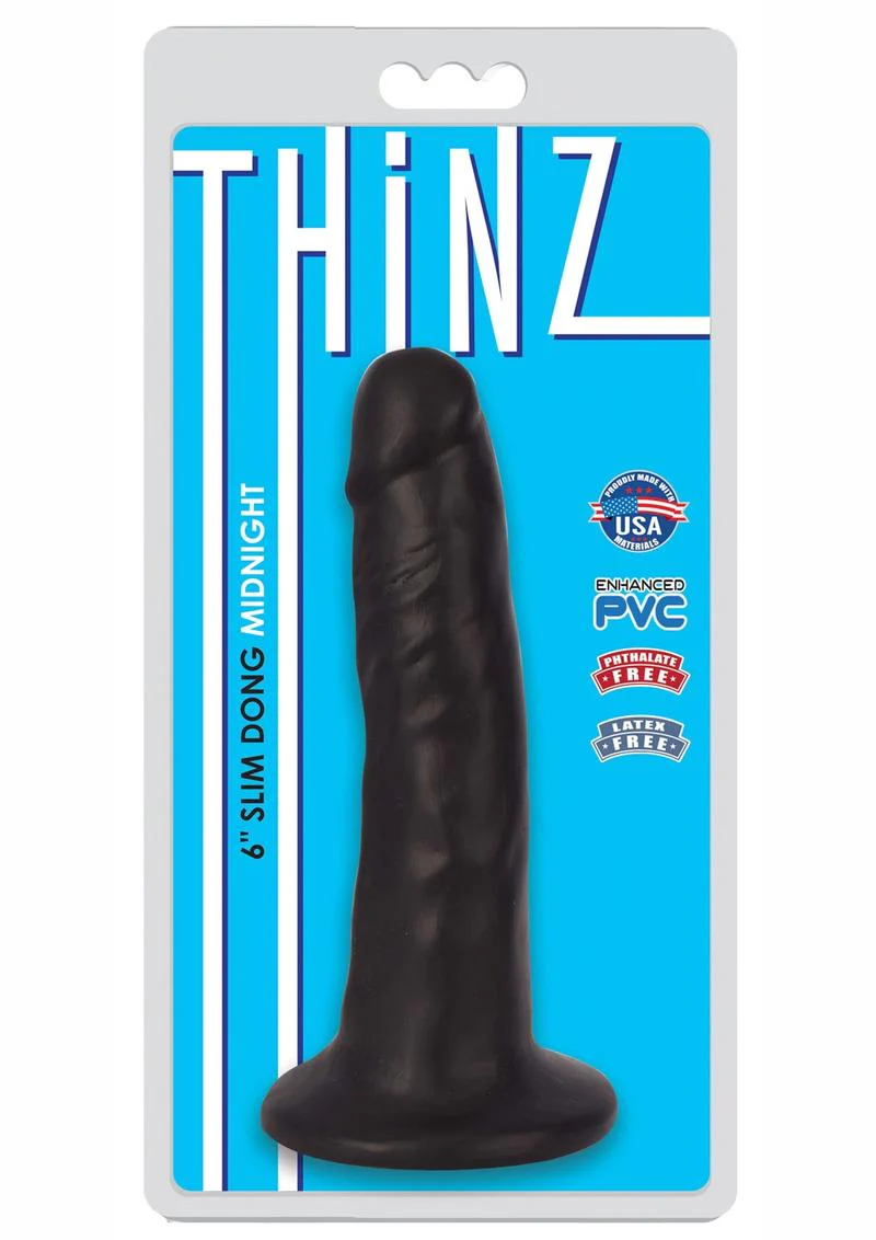 ThinZ Slim Dong Phthalate-Free PVC With Suction-Cup Base - Image 9