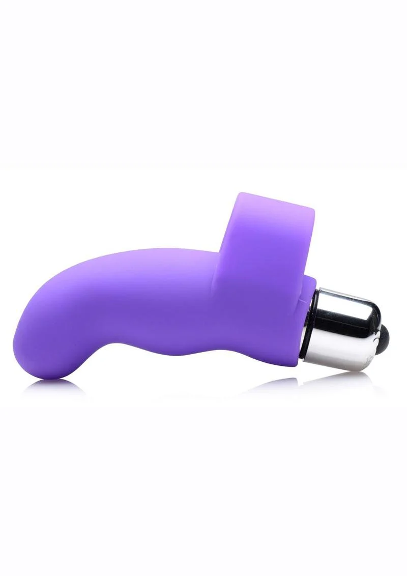 Thrill-Her Silicone Bumpy Gossip Finger Vibrator - Image 2