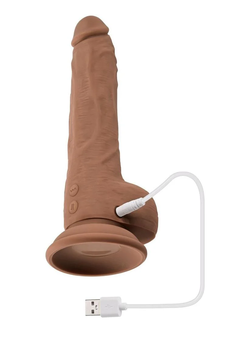 Thrust In Me Realistic Rechargeable Thrusting Remote Control Vibrator - Image 3