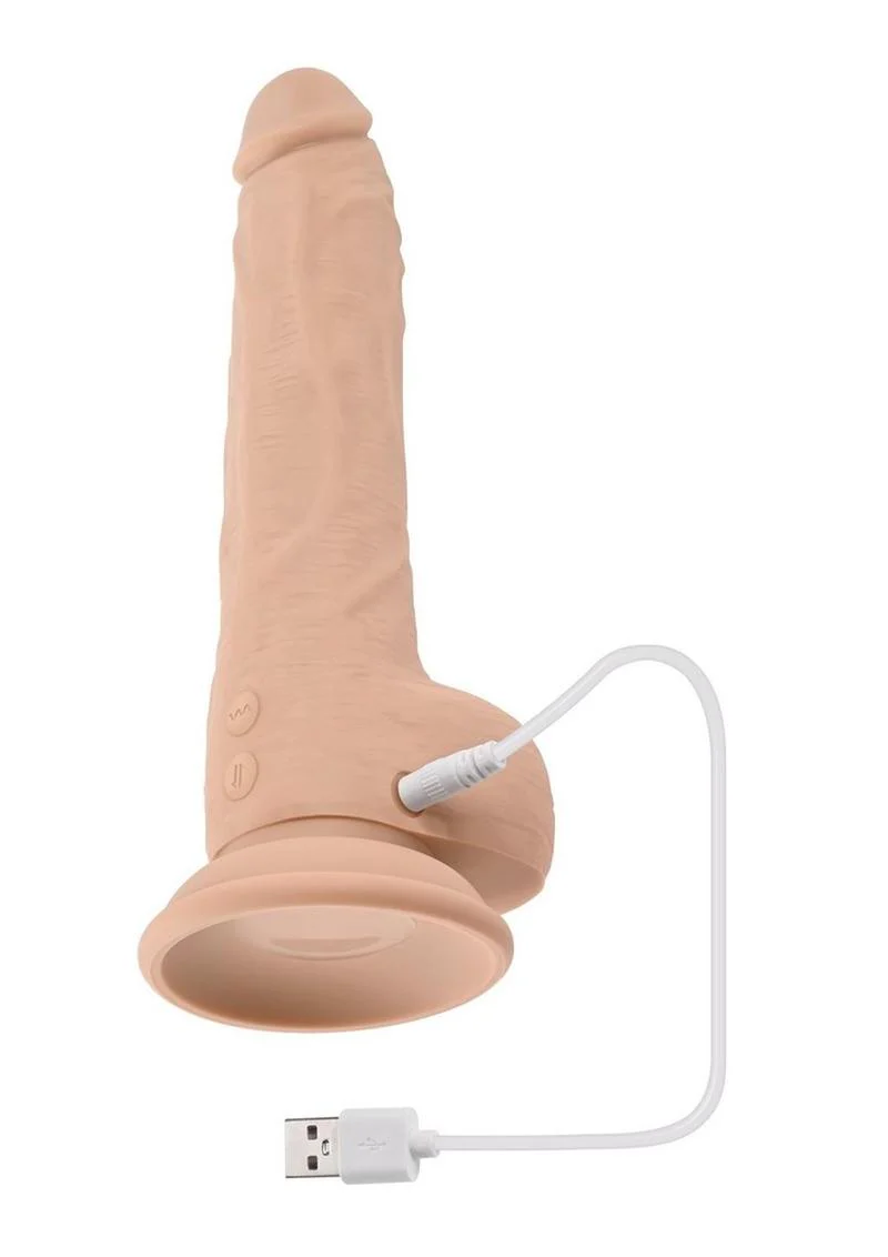 Thrust In Me Realistic Rechargeable Thrusting Remote Control Vibrator - Image 6