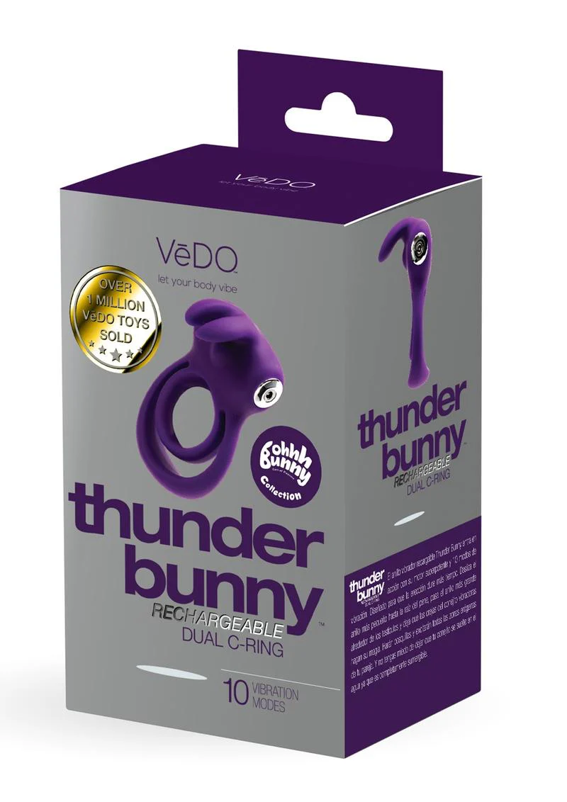 Thunder Bunny Rechargeable Dual C-Ring - Image 4