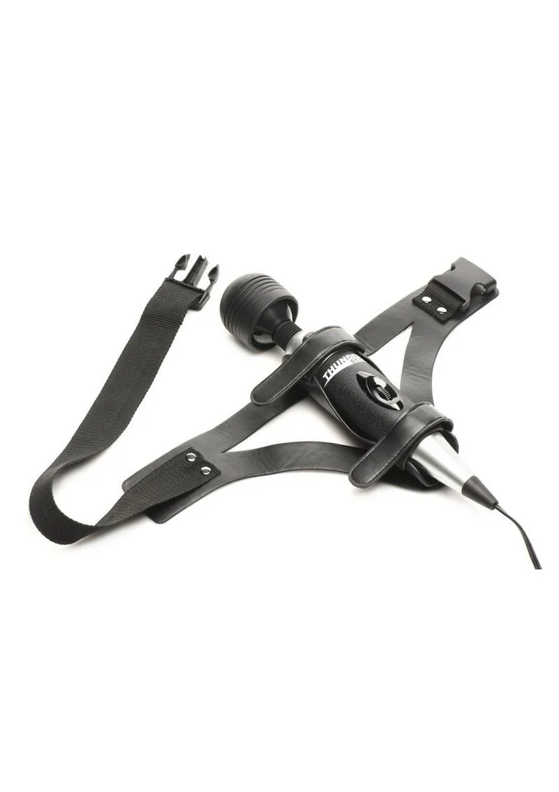 Thunder Strap Wand Thigh Harness Hands Free Pleasure - Image 2