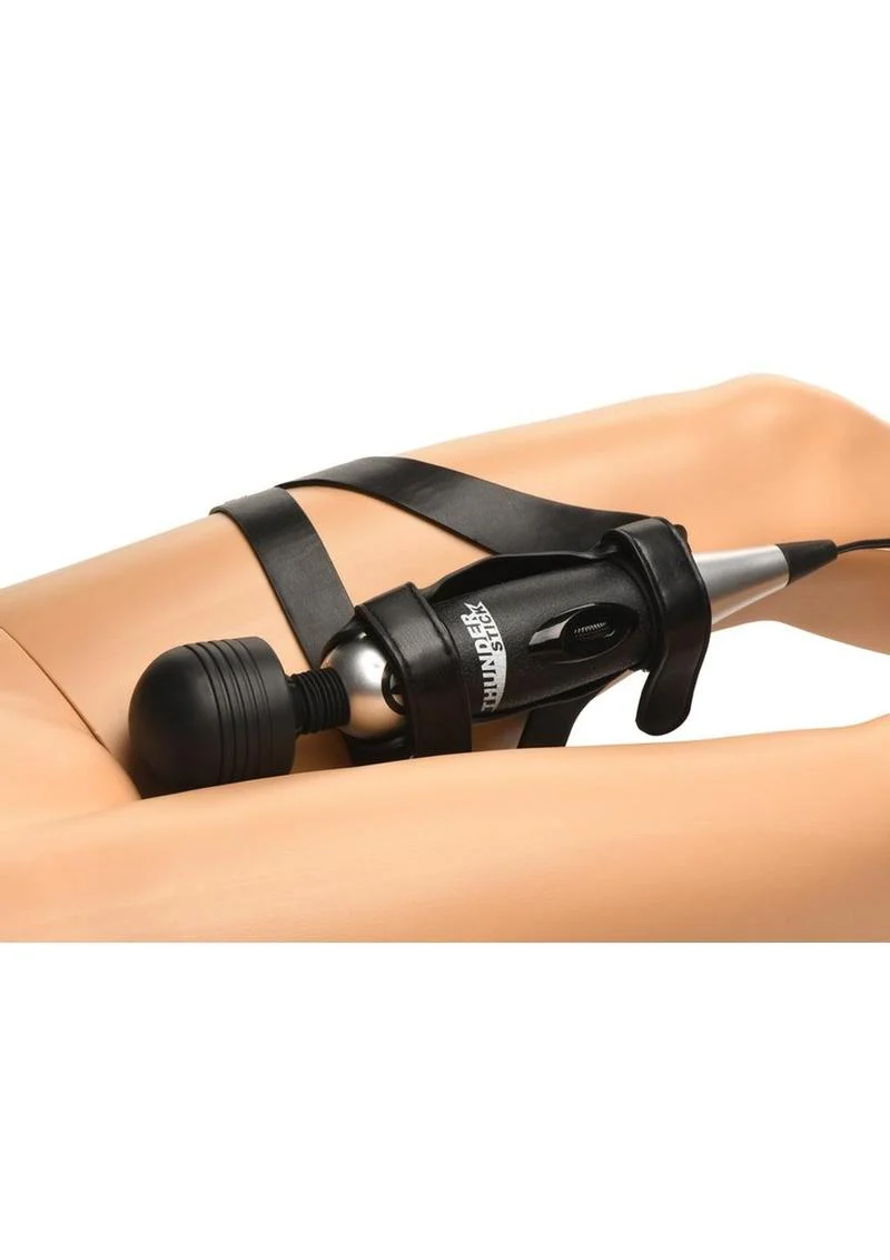 Thunder Strap Wand Thigh Harness Hands Free Pleasure - Image 3