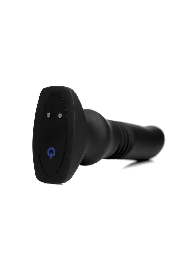 ThunderPlugs Silicone Vibrating And Thrusting Plug with Remote - Image 3