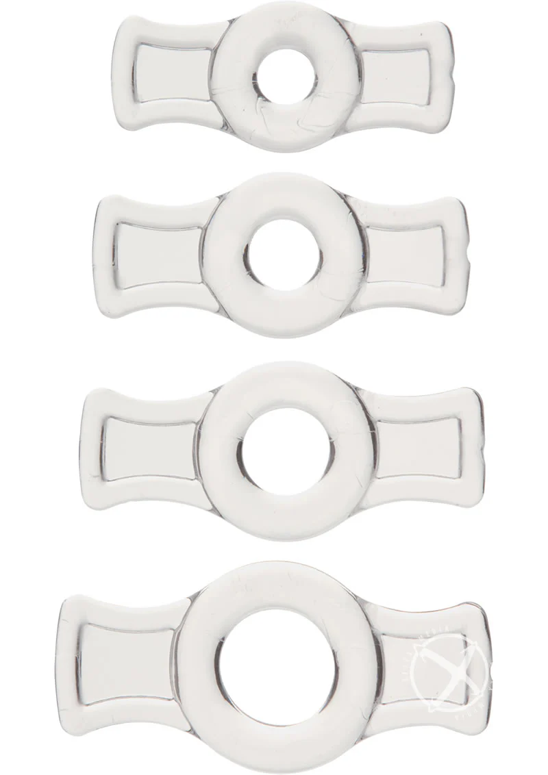 TitanMen C Ring Set Stretch-to-Fit Power Enhancers By Doc Johnson - Image 3
