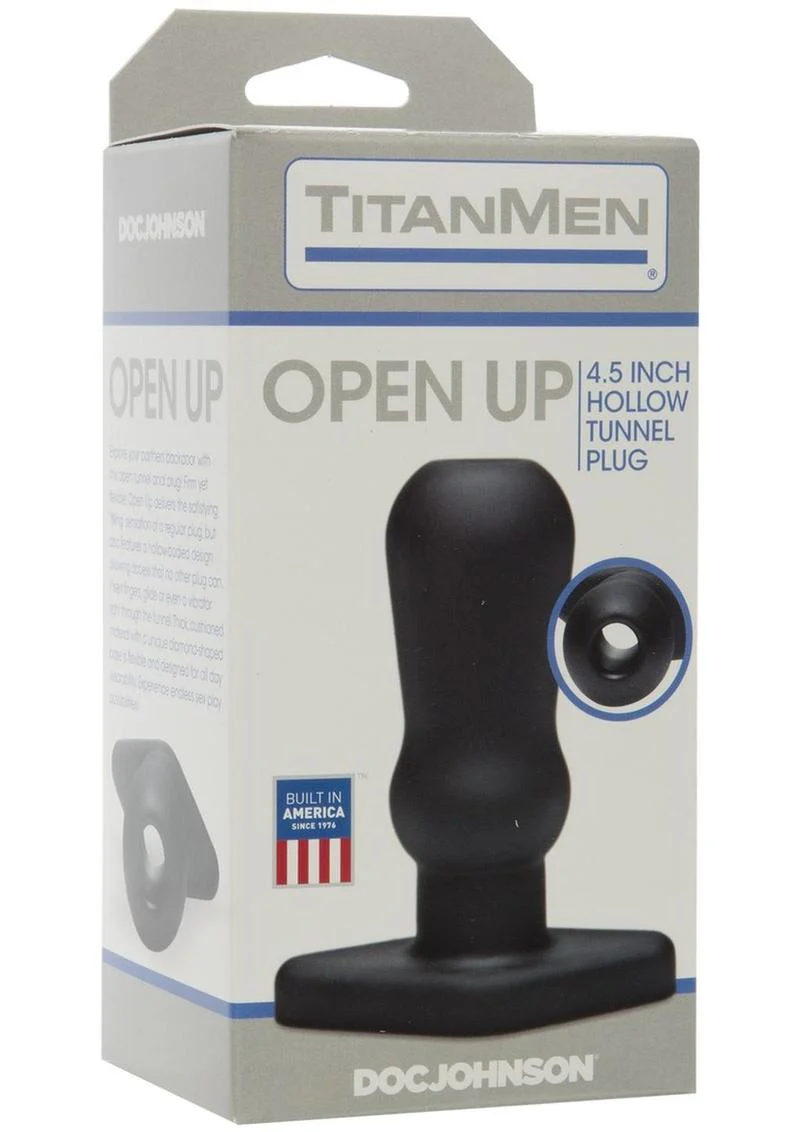 TitanMen Open Up 4.5 Inch Hollow Tunnel Anal Plug - Image 3