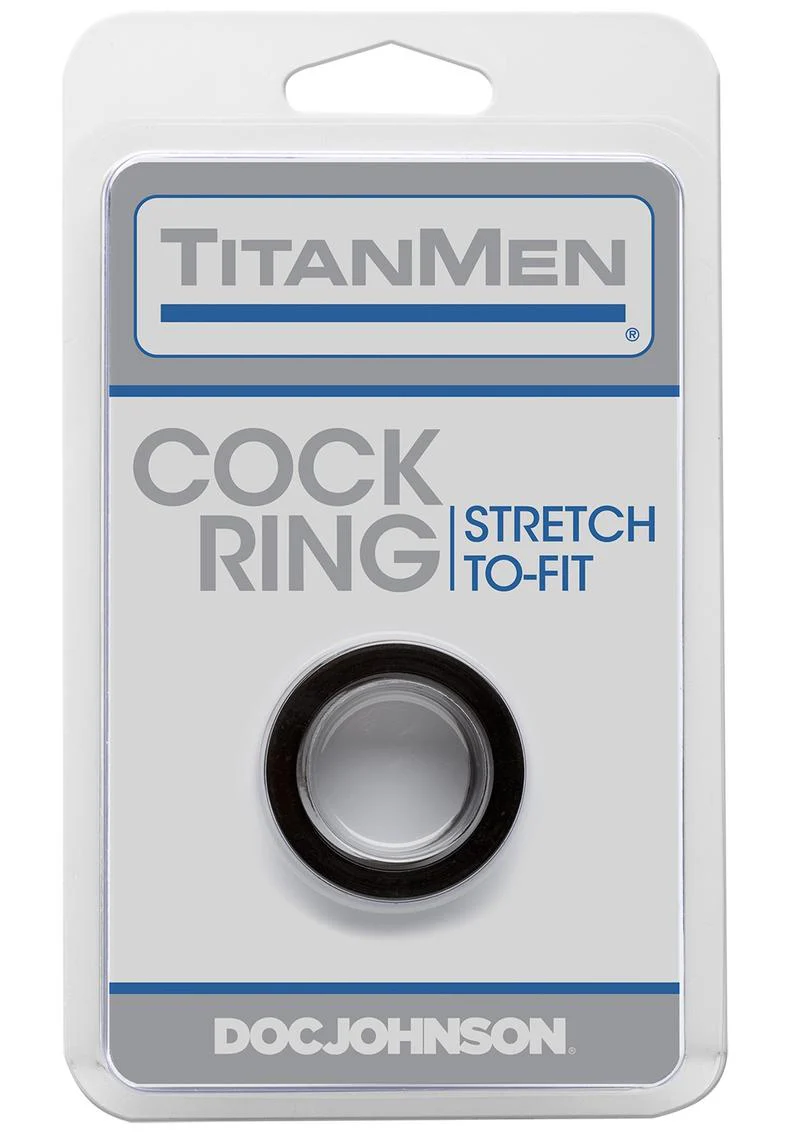 TitanMen Stretch To-Fit Comfortable And Durable Cock Ring - Image 4