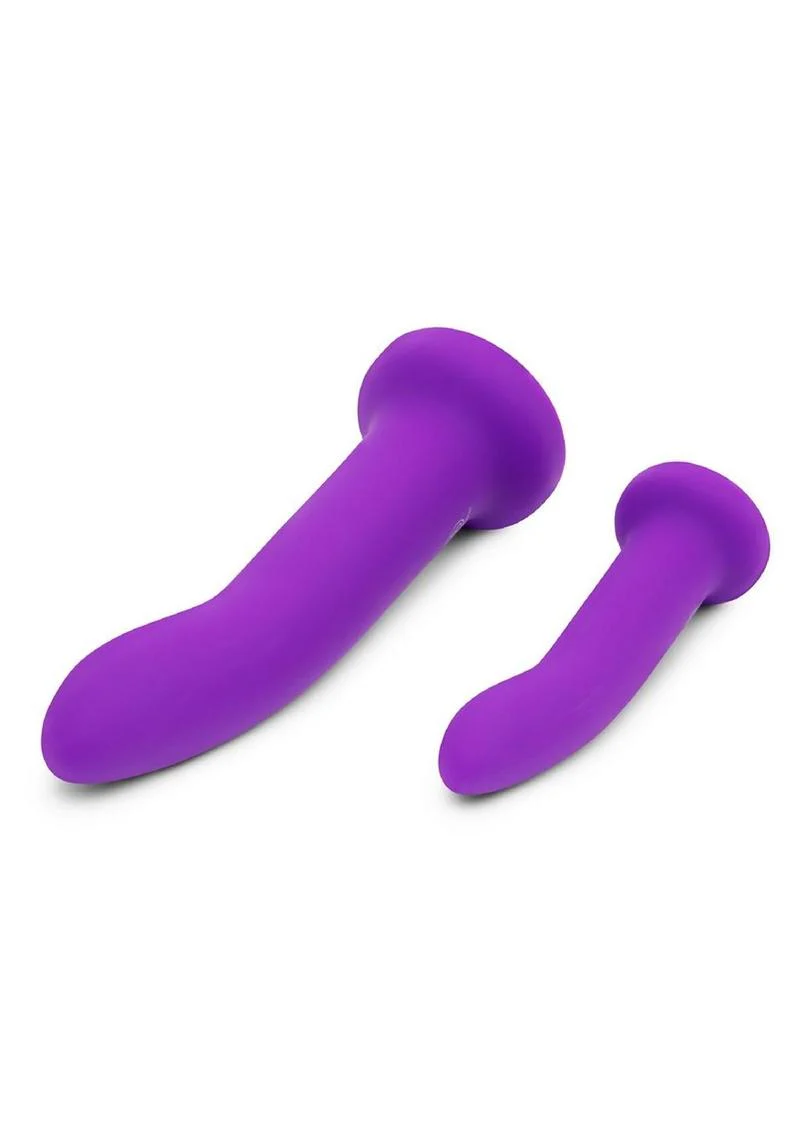 Together DUO Body Safe Silicone Dual Dildo And Harness Set - Image 2